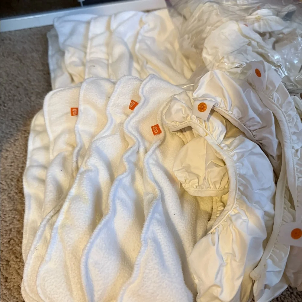 Vibrant GDiaper Covers Set for Kids With Inserts/Liners